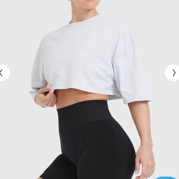 ONER ACTIVE RELAXED CROP LIGHTWEIGHT SHIRT - Picture 2 of 9